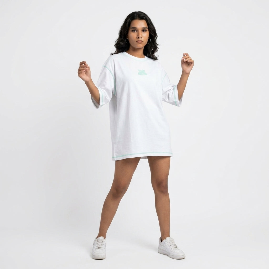 STUBBURN Neo-Graphic Boxy Tee